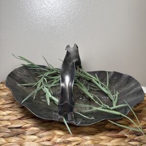 Antique Pairpoint Quadruple Plate Silver Bowl Handle #1250 Fruit Centerpiece